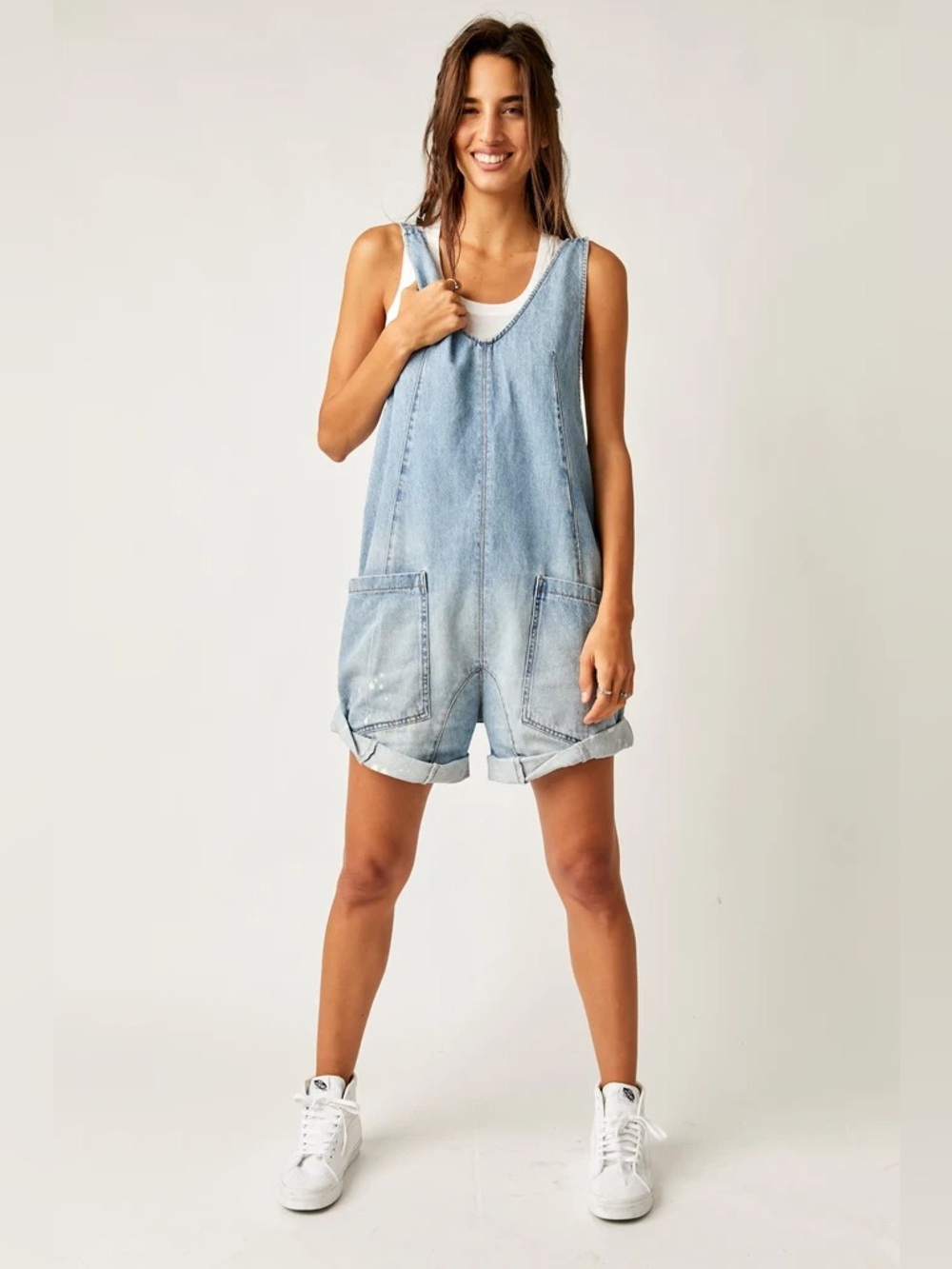 Free People We the Free High Roller Shortall - Large - worn twice